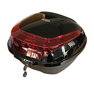 Black motorcycle top luggage box for sale