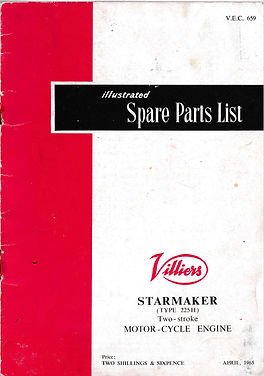 Starmaker parts book cover