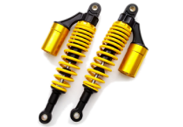 AJS sport shock absorber gold